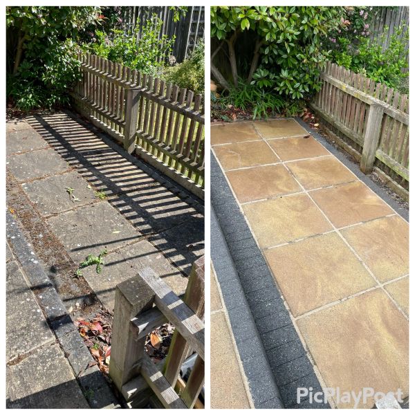 pressure washing