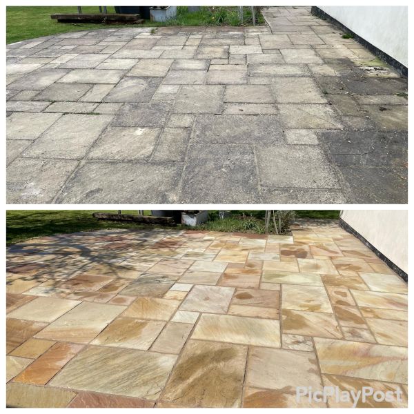 pressure washing