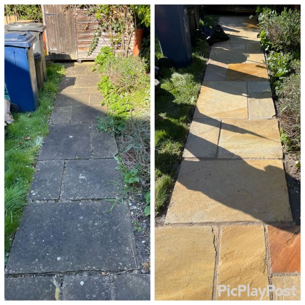 pressure washing